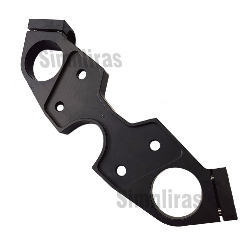 Obere Triple Tree-Klemme mit Lenker schwarz für Suzuki Hayabusa GSXR1300 08-20