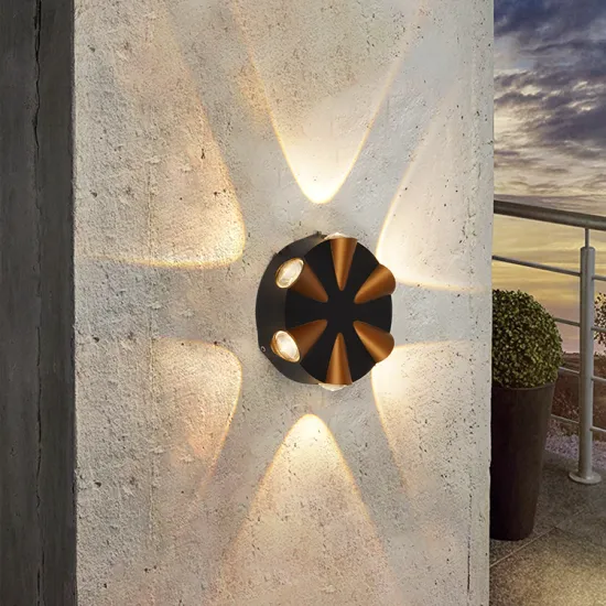 KAIFAN Waterproof Outdoor LED Wall Lamp - 3w to 8w Aluminum Exterior Lighting