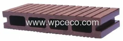 150x25mm Hot Sale Wpc Outdoor Hollow Decking 