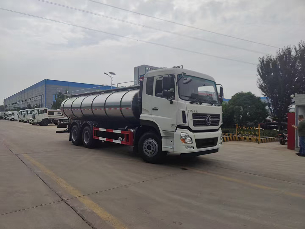 Dongfeng 20000liters tanker for milk transportation truck