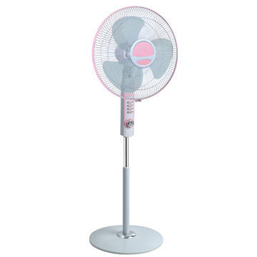 16/18-inch Stand Fan with 2 Hours Timer, 110 or 220V Voltage, 45W Power