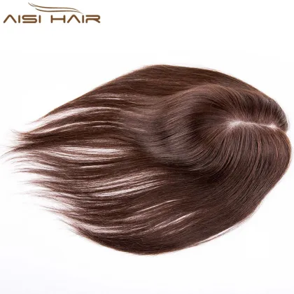 Aisi Hair 2018 Indian  Human Hair Toupee Cheap Women Toupee Human Hair Female Toupee