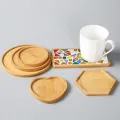 Tappetino per tazza da tè in bambù personalizzato