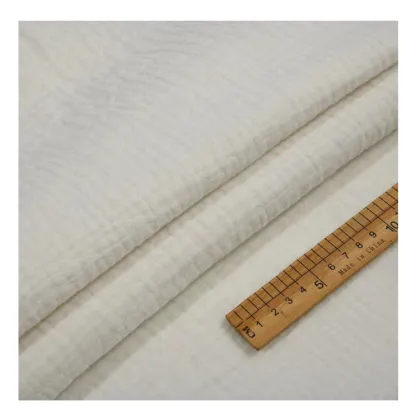 Organic Cotton and Bamboo Muslin Fabric from India