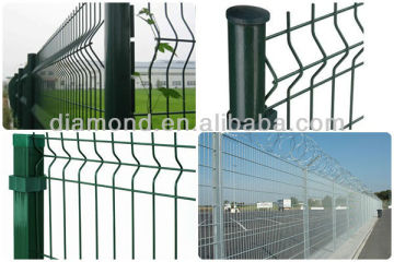 super cheapest galvanized steel fence panels/8x8 fence panels/welded wire fence panels