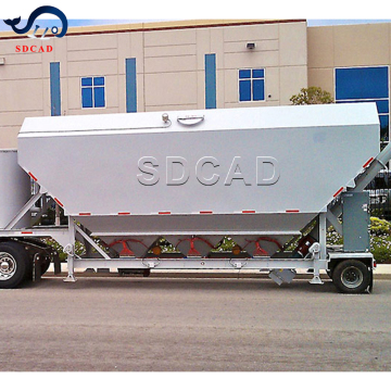SDCAD Brand 50T Container Horizontal Type Cement Silo: A Chinese Innovation