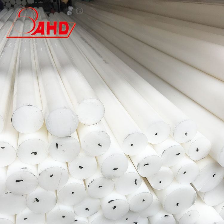 White extruded dia 15-400mm polyethylene HDPE rod