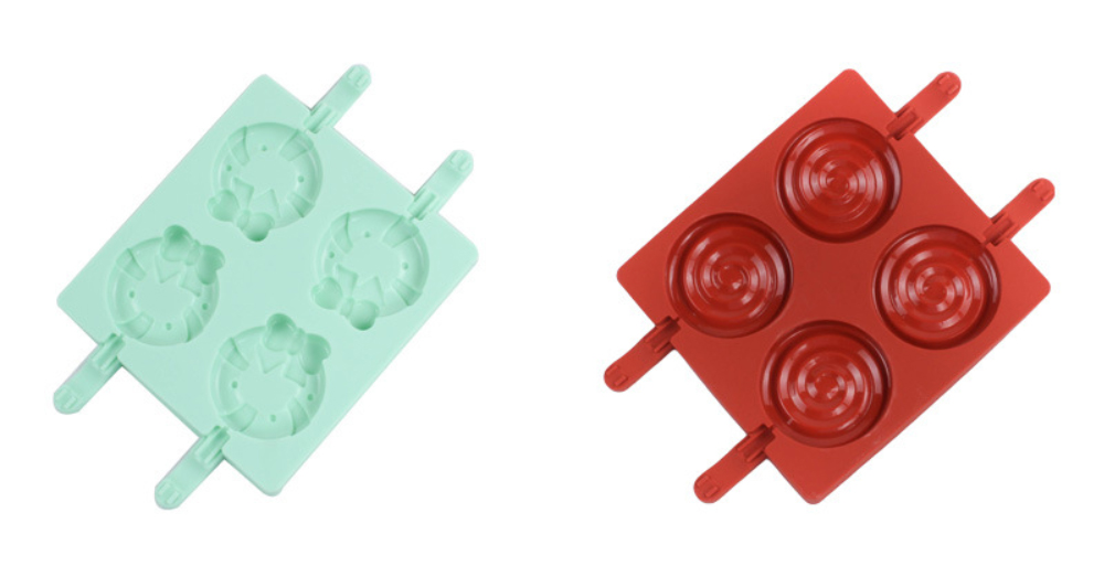 Flower Chocolate Lollipop Silicone Mold (7)