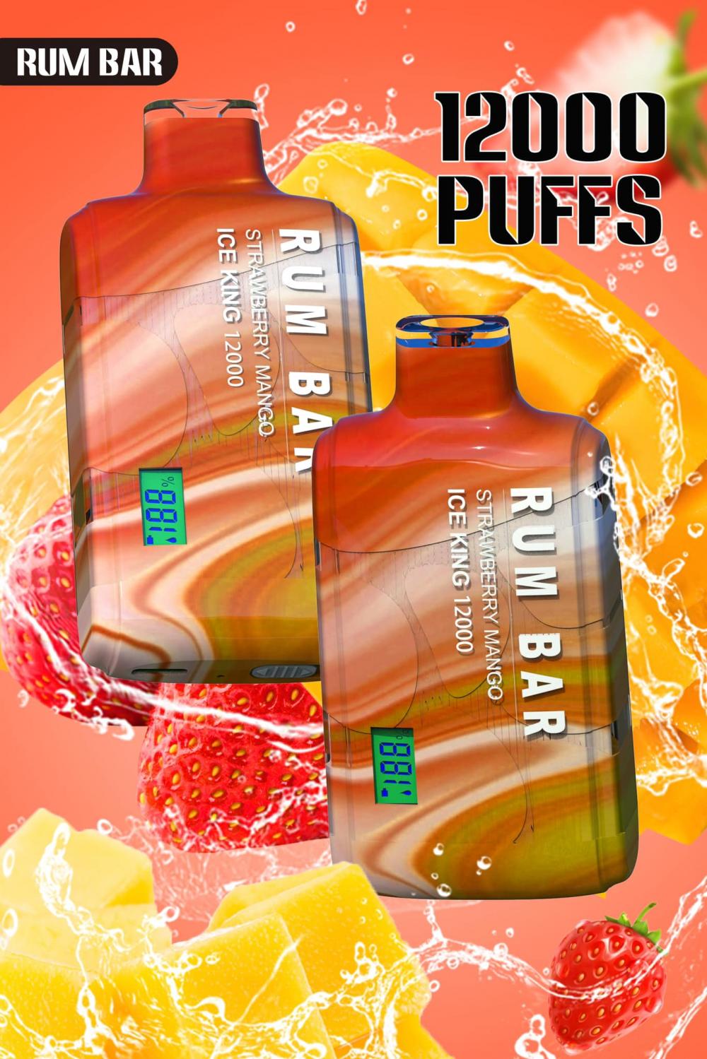 Rum Bar 12000 Puffs
