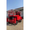 Electric Scissor Lift Portable Self Propelled Man Lift