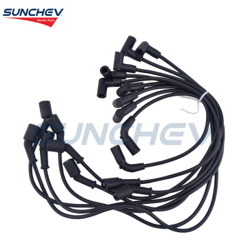 SUNCHEV Κιτ σύρματος ανάφλεξης Καλώδιο μπουζί 84-863656A1 Για Mercury Mercruiser MPI Επίπεδο καπάκι V8