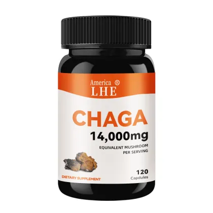Mushrooms Chaga Mushrooms Capsules Support Health