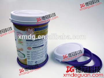128 mm Tin Can Plastic High Lid/Cap
