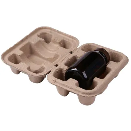 Paper Pulp Packaging Tray Bottle Protective Packaging
