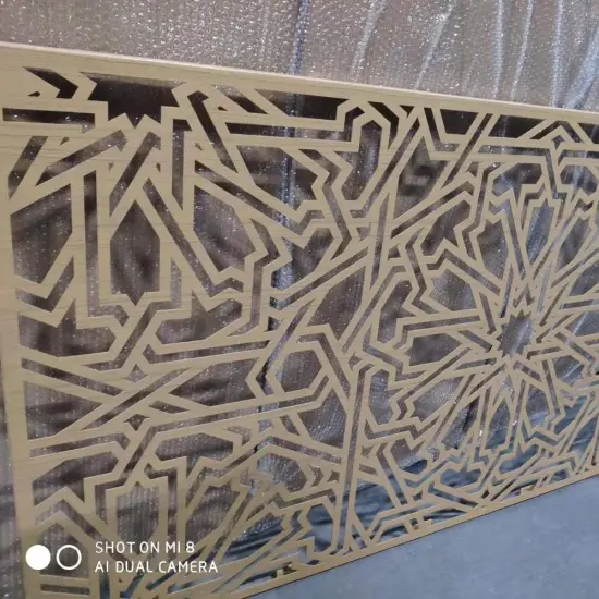 Aluminum Decorative Laser Cut Screens for Outdoor Panels: Architectural Interior and Exterior Solutions