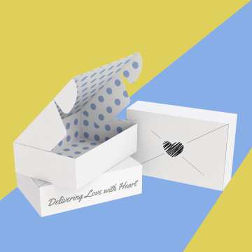 Kotak Mailer Hadiah Eco -Refamle Custom dengan Logo - Kotak Pembungkusan Berkelompok Borong untuk Pakaian Bercetak