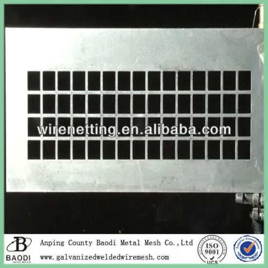 aluminum perforated sheet metal