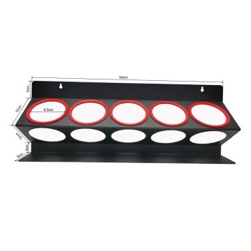 S Style Car Detailing Wall-Mounted Rack: Sprayer Bottle and Compound Holder