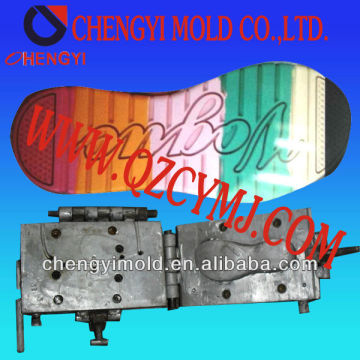 SIX COLOR GIRL'S TPR OUTSOLE SHOE MOLD MAKER