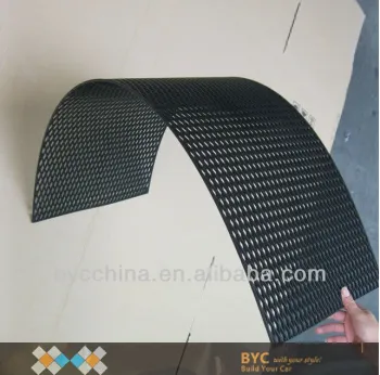120cm*40cm Universal Rhombic-Shaped Plastic Car Grille Mesh