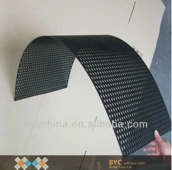 120cm*40cm Universal Rhombic-Shaped Plastic Car Grille Mesh