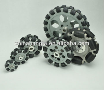127mm double aliminum Omniwheel QL-13