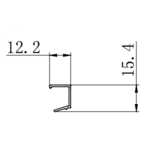 energiesparende Aluminiumglas -Tür Aluminium -Profilformen