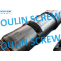 80/156 Twin Conical Screw and Barrel for PVC Extrusion