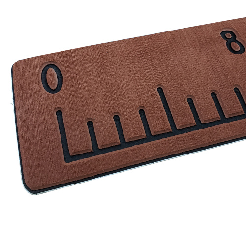 Dark Brown and Black Boat EVA Fish Ruler