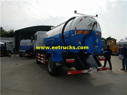 Dongfeng 9000L Manure Suction Tank Trucks