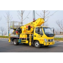 Foton 142hp 33 meter height aerial platform truck