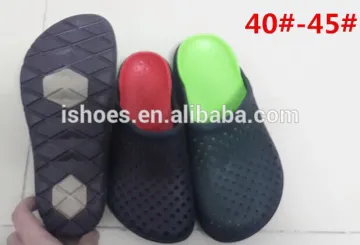 good selling basic eva injection garden shoes for men 2015