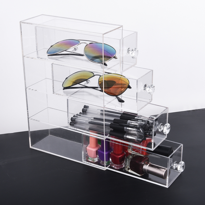 Glasses organizer box