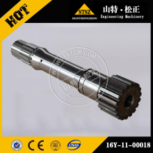 Bulldozer Spare Parts TY160 SD16 SD22 turbine shaft 16y-11-00018