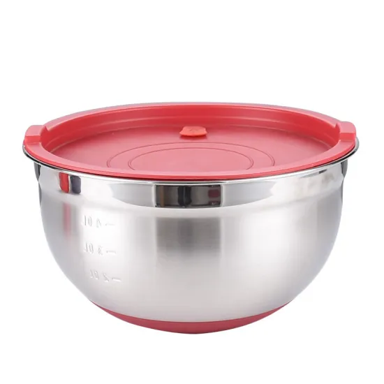 Space-Saving Versatile Stainless Steel Soup Bowl & Fruit and Vegetable Basin