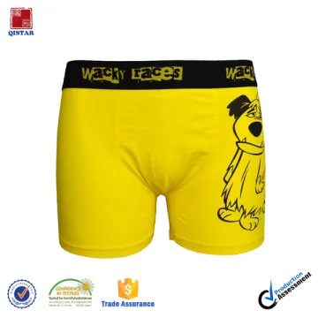 Cotton Spandex Comfortable Mens Boxer Shorts/Cartoon printed Teen Boys Boxer