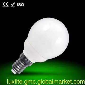 7W PC /PBT  Globe CFL light bulbs -energy saving lamp