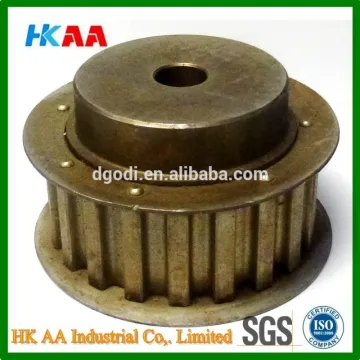High precision flat belt drive pulley, flat belt timing pulley