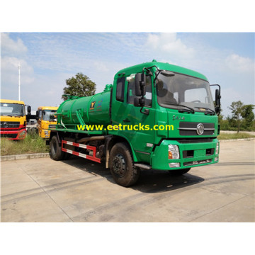 9000L 180HP Sewage Suction Tank Trucks