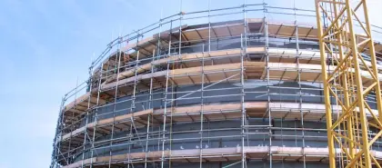 Scaffold planks for construction