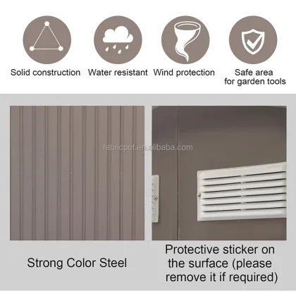 Popular Outdoor Garden Tool and Bike Storage Sheds