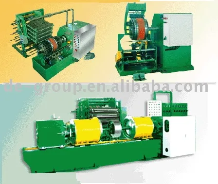 Cycle tyre building machine