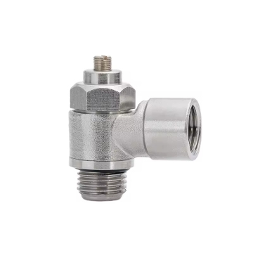 TKC-SQF-G Pneumatic Brass Fittings: 1/4 Inch Air Quick Connect Coupler with O-Ring