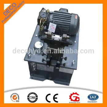 Vance pump type hydraulic power pack