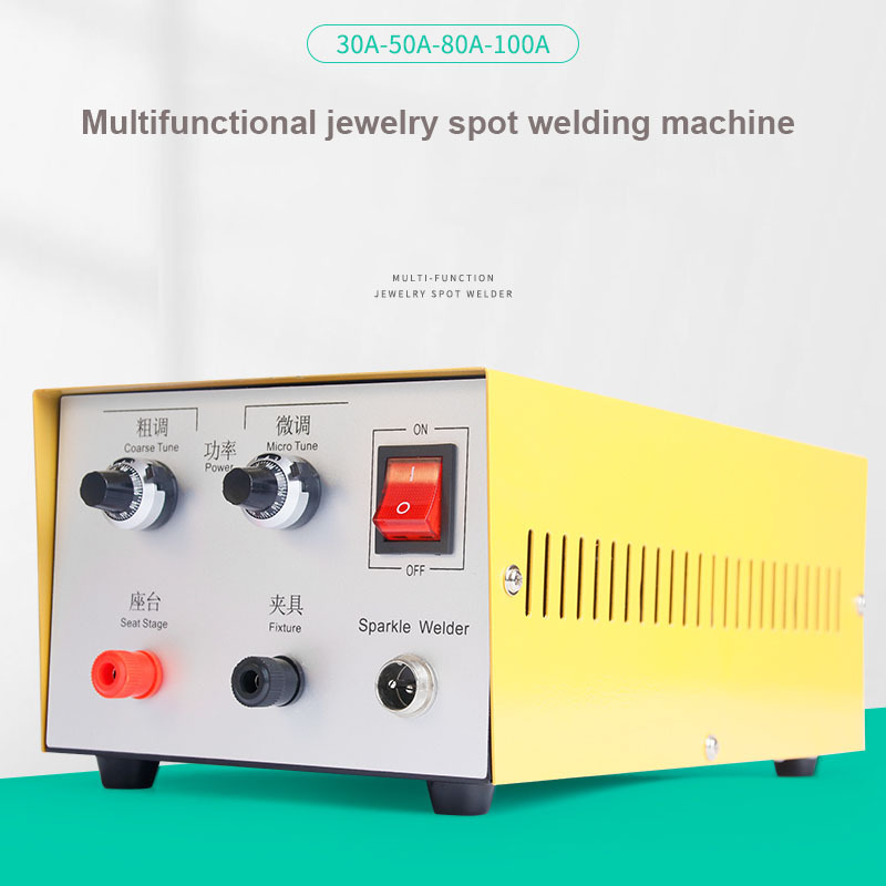 110V/220V Hand Held Pulse Spot Welder for Gold Silver Jewelry Processing