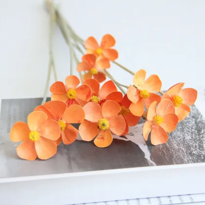 Wholesale Colorful Dried Violet Flowers for Wedding Decor and Gifts