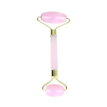 Rose Quartz Stone Facial Lift Massage Beauty Tool