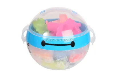 Nontoxic Eco-Friendly Kids' Magic Plasticine Clay with Mould Toys