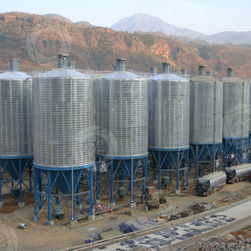 Заварени стоманени табели силози за металургичната индустрия