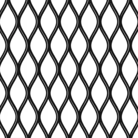Aluminum expanded metal sheet/mesh for decorative products